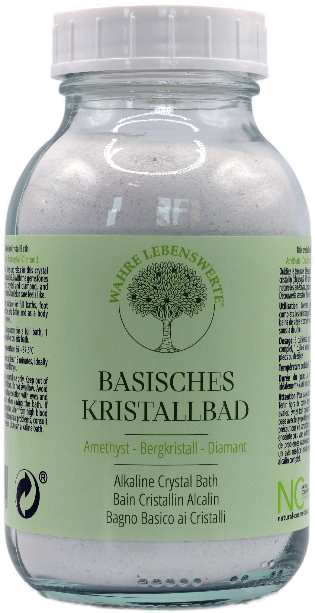 Basisches Kristallbad 650 g (Restposten)